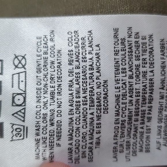 VINTAGE LONG SLEEVE ROMPER KHAKI GREEN BUTTON DOWN XS - Picture 9 of 13